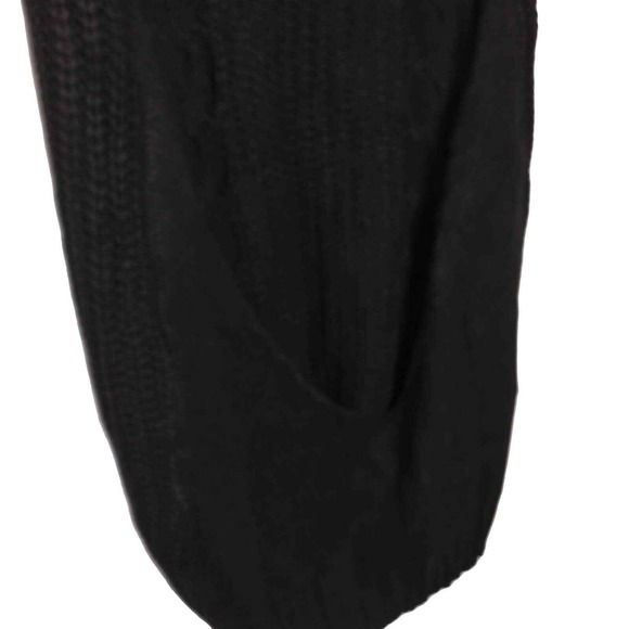 Measeor Sweater Womens Medium Halter Neck Tie‎ Low Back Black Lightweight NWT - Picture 6 of 8